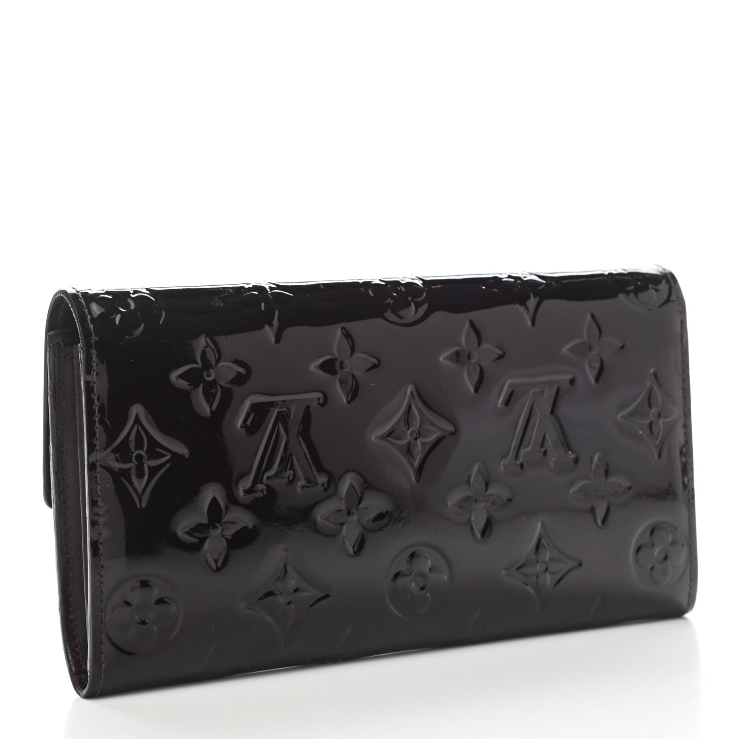 Louis Vuitton Vernis Sarah Wallet Amarante 3 of 10