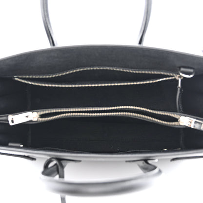 Saint Laurent Grained Calfskin Small Sac De Jour Black 5 of 10