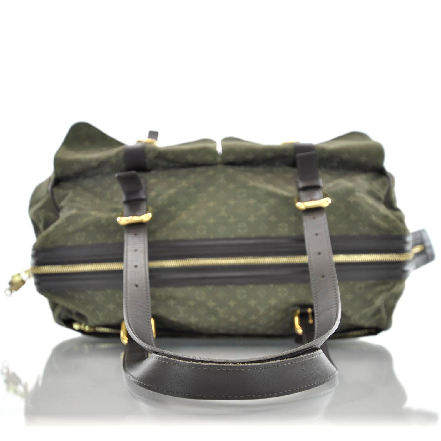 Louis Vuitton Mini Lin Monogram Louise Bag Kaki 5 of 9