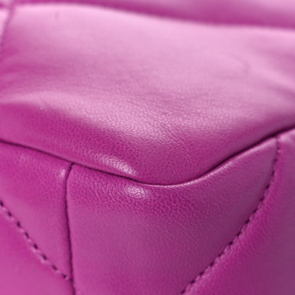 Chanel Lambskin Quilted Medium Chanel 19 Flap Purple 11 of 11