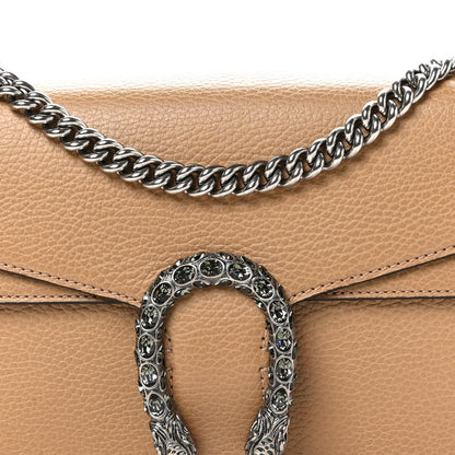 Gucci Dollar Calfskin Crystal Small Dionysus Shoulder Bag Natural Tan Black Diamond 9 of 11