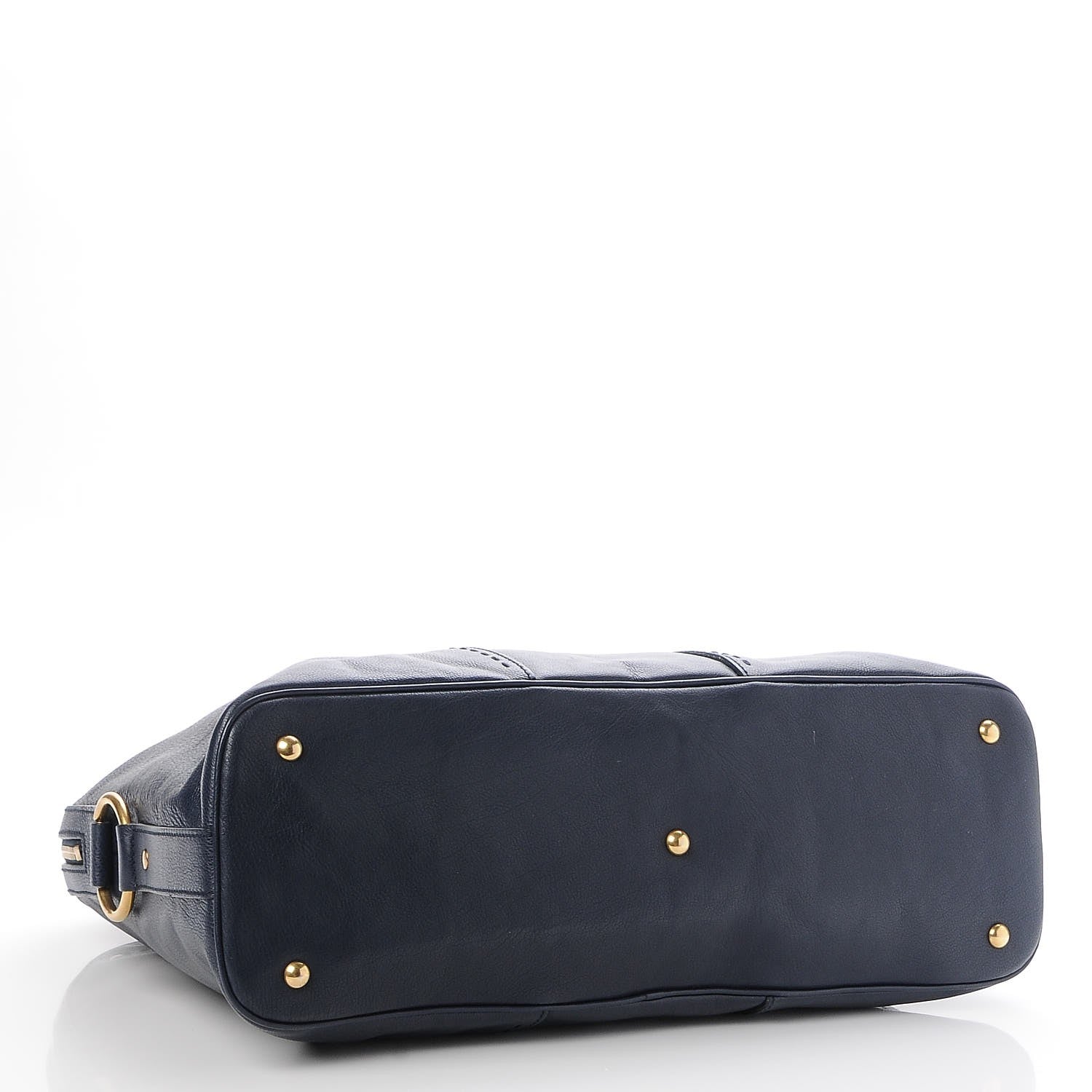 Saint Laurent Calfskin Oversized Muse Navy Blue 4 of 7