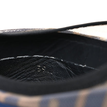 Fendi Technical Mesh FF Sneakers 39 Tobacco Navy 9 of 12