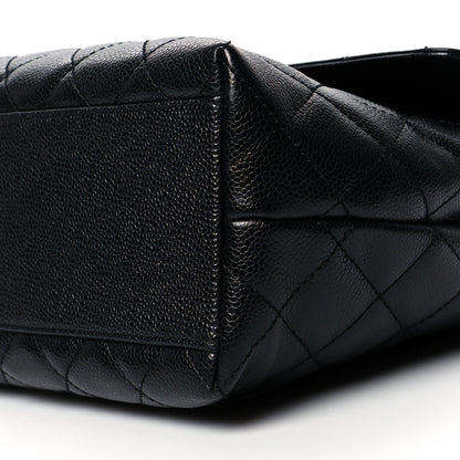 Chanel Caviar Quilted Jumbo Kelly Flap Black 10 of 13