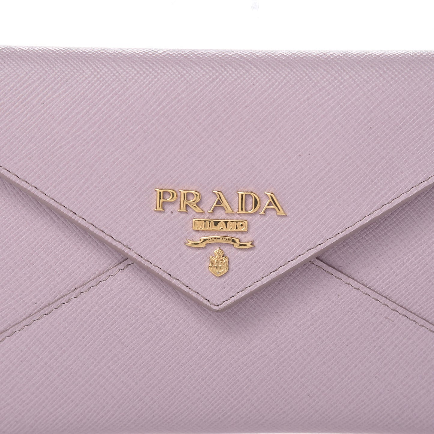 Saffiano Metal Envelope Wallet Orchidea