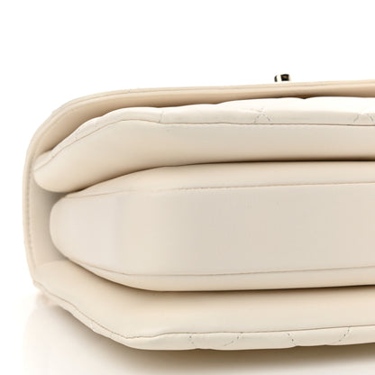 Chanel Lambskin Quilted Small Trendy CC Dual Handle Flap Bag White 9 of 11