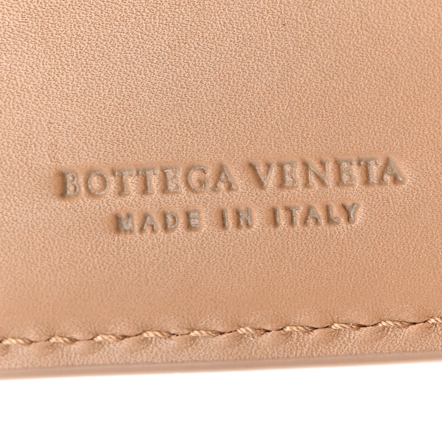 Bottega Veneta Nappa Intrecciato Bi-Fold Wallet Brown 6 of 9