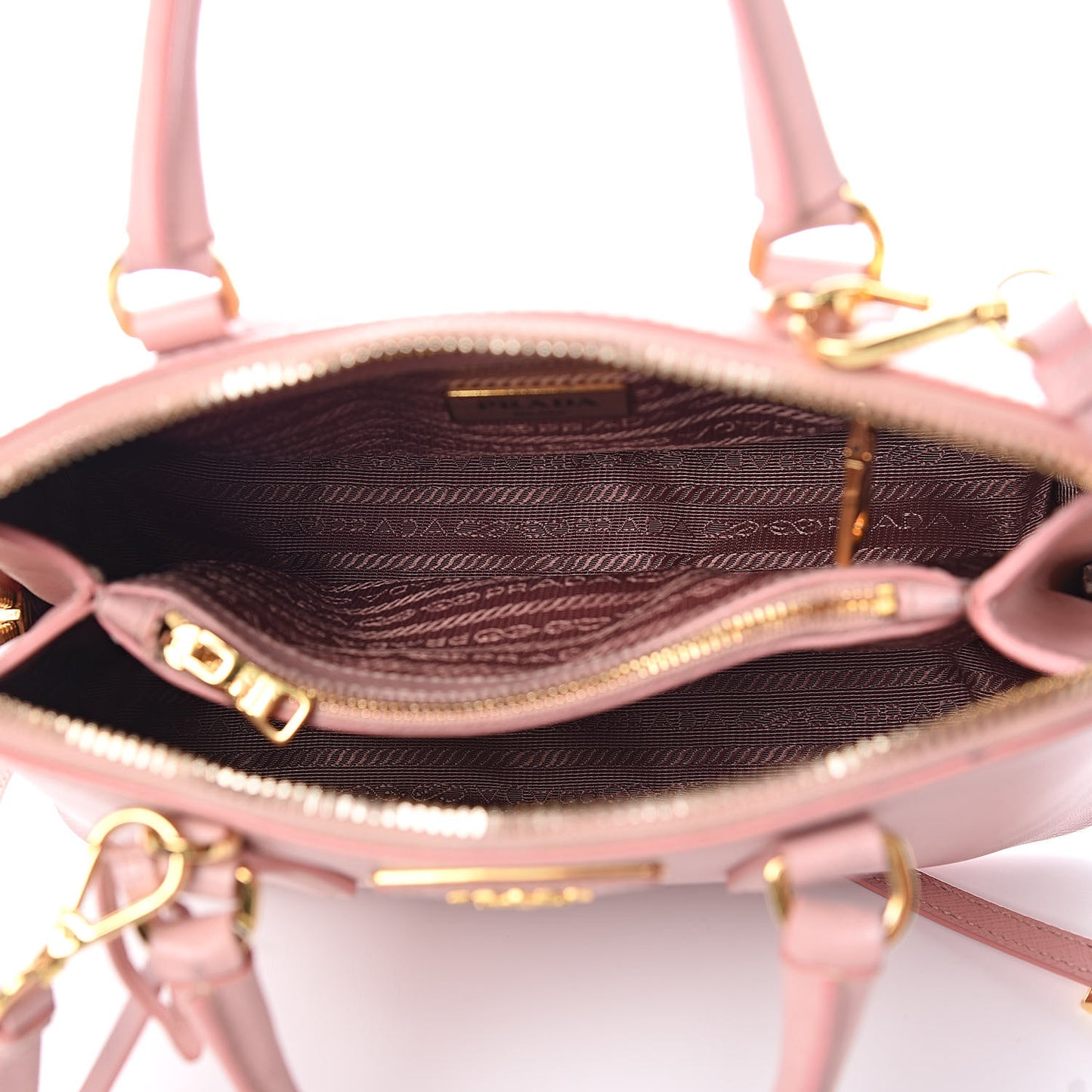 Saffiano Lux Small Promenade Tote Orchidea