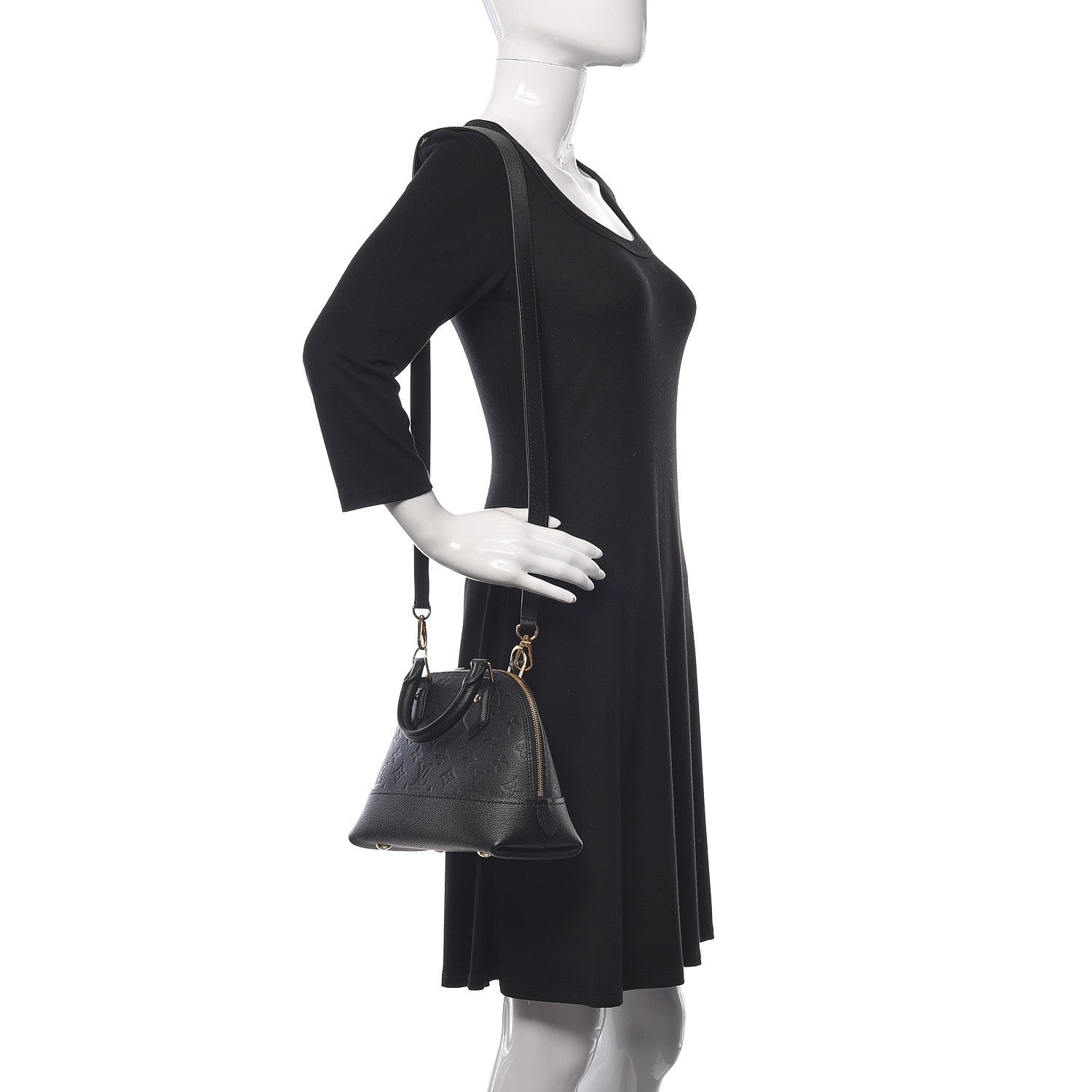 Louis Vuitton Empreinte Neo Alma BB Black 2 of 11
