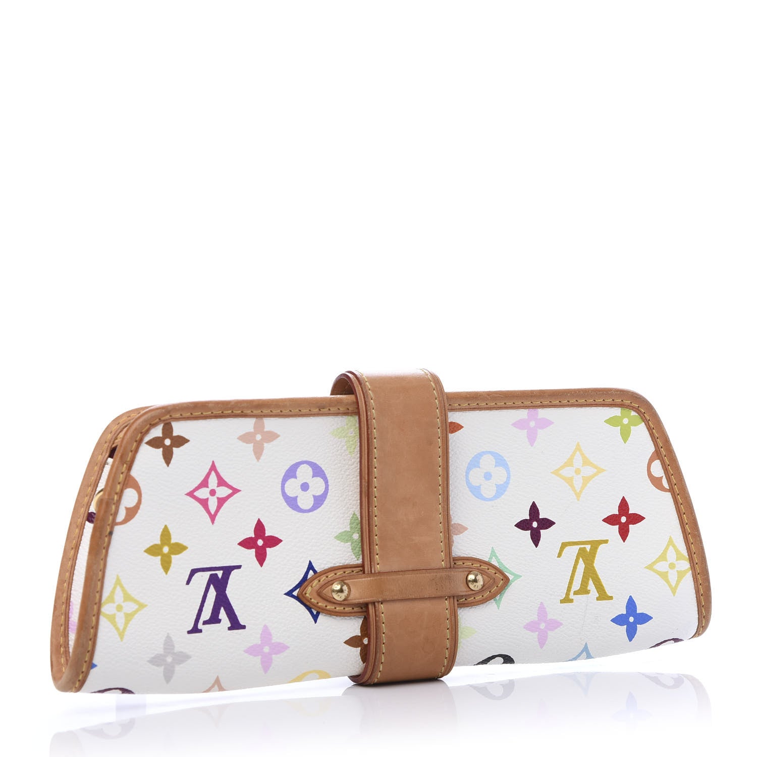Louis Vuitton Monogram Multicolor Shirley White 3 of 10