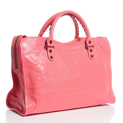 Balenciaga Agneau Classic Hardware City Rose Jaipur 3 of 14