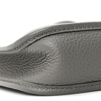 Hermes Taurillon Clemence Evelyne TPM Gris Meyer 9 of 11