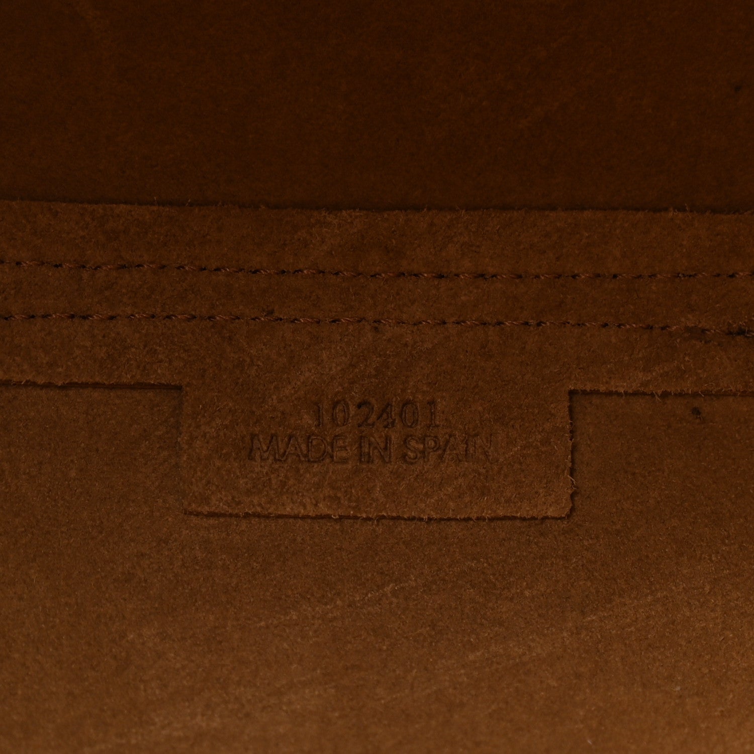 Loewe Shiny Calfskin Mini Puzzle Fold Tote Warm Desert 7 of 11