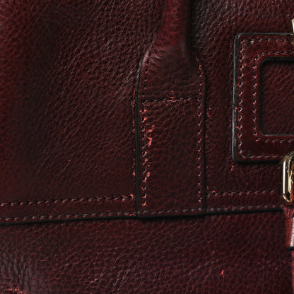 Mulberry Natural Leather Cara Delevigne Convertible Satchel Oxblood 11 of 11
