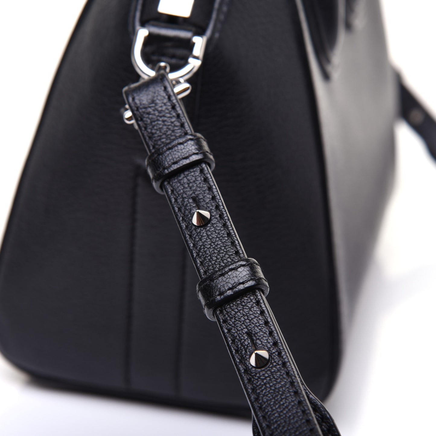 Sugar Goatskin Mini Antigona Black