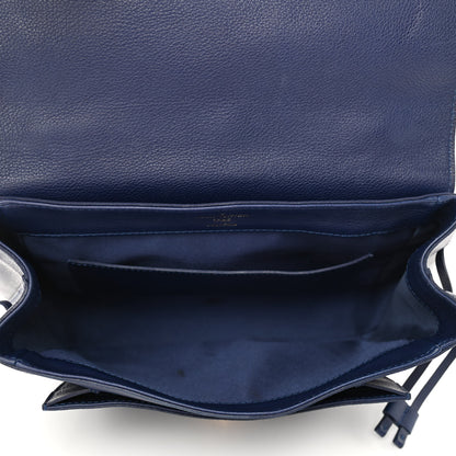 Louis Vuitton Calfskin Lockme PM Iris 3 of 4