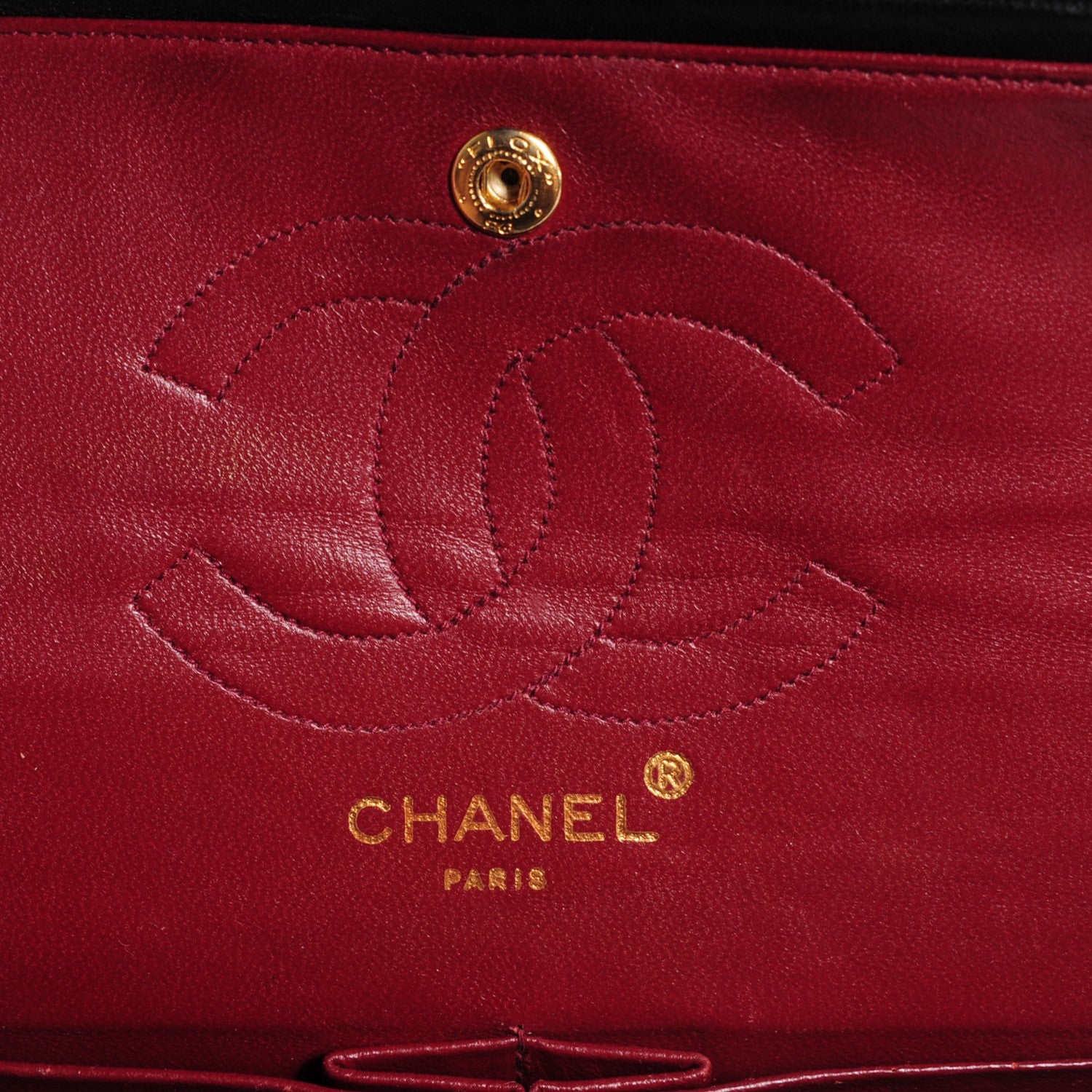 Chanel Lambskin Quilted Small Double Flap Black 6 of 9