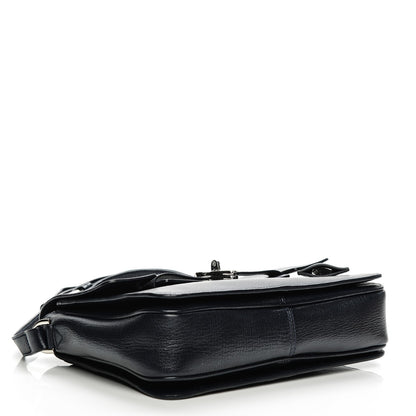 Mulberry Shiny Goatskin Bayswater Shoulder Bag Midnight 4 of 7