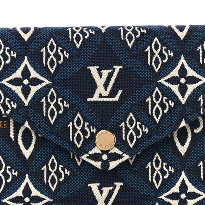 Louis Vuitton Jacquard Since 1854 Victorine Wallet Blue 7 of 10