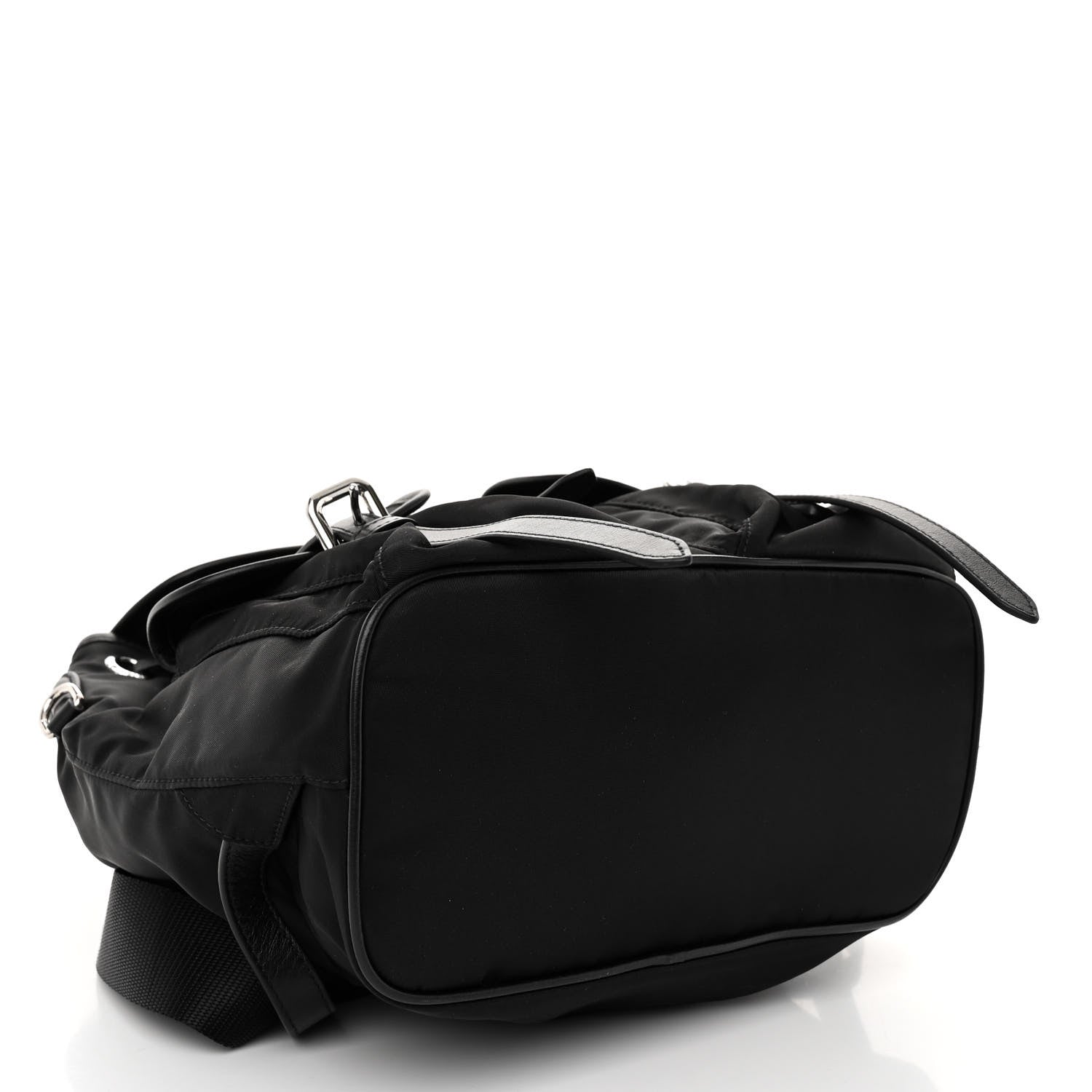 Prada Tessuto Nylon Vitello Backpack Black 5 of 11