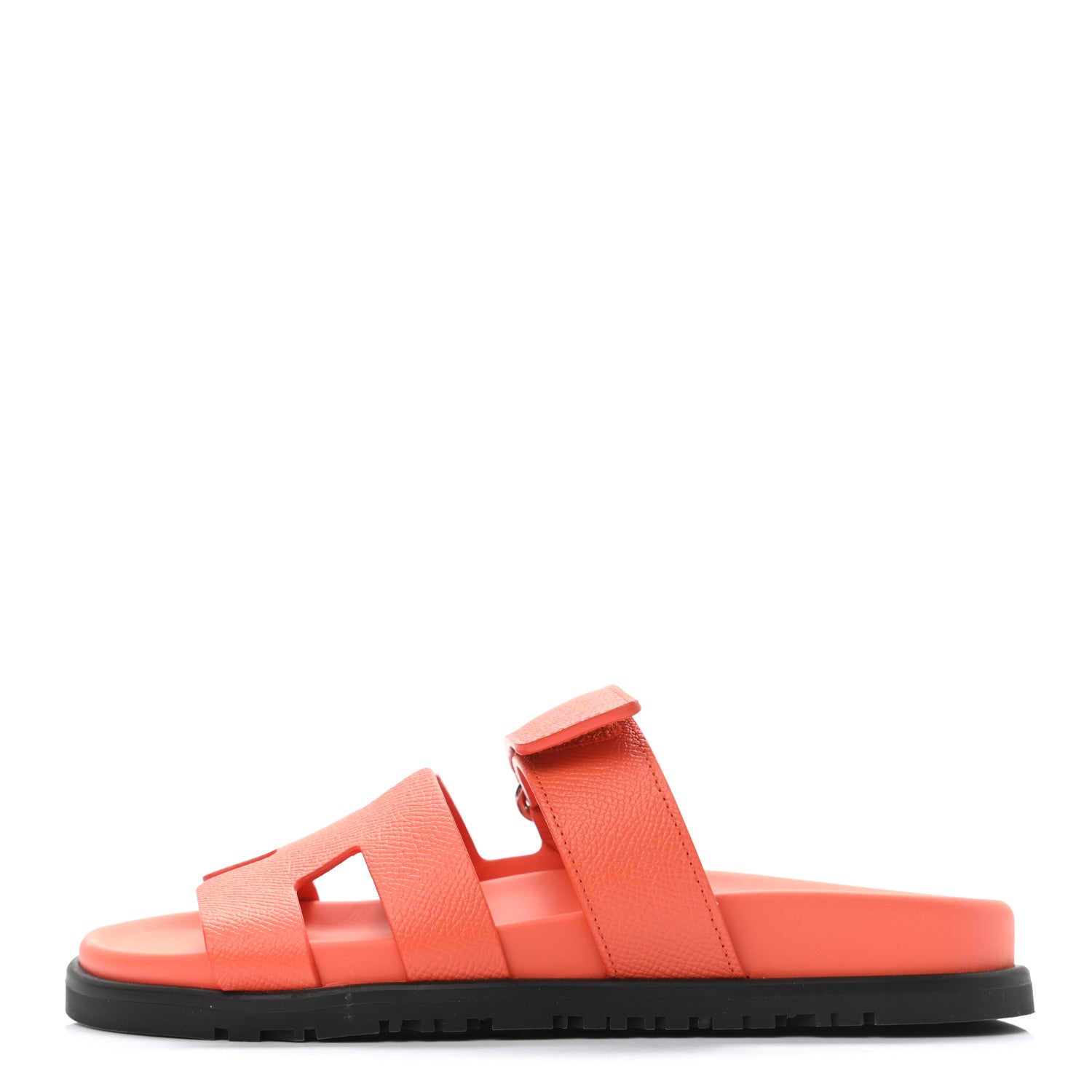 Hermes Epsom Womens Chypre Sandals 36 Rose Sorbet 1 of 9