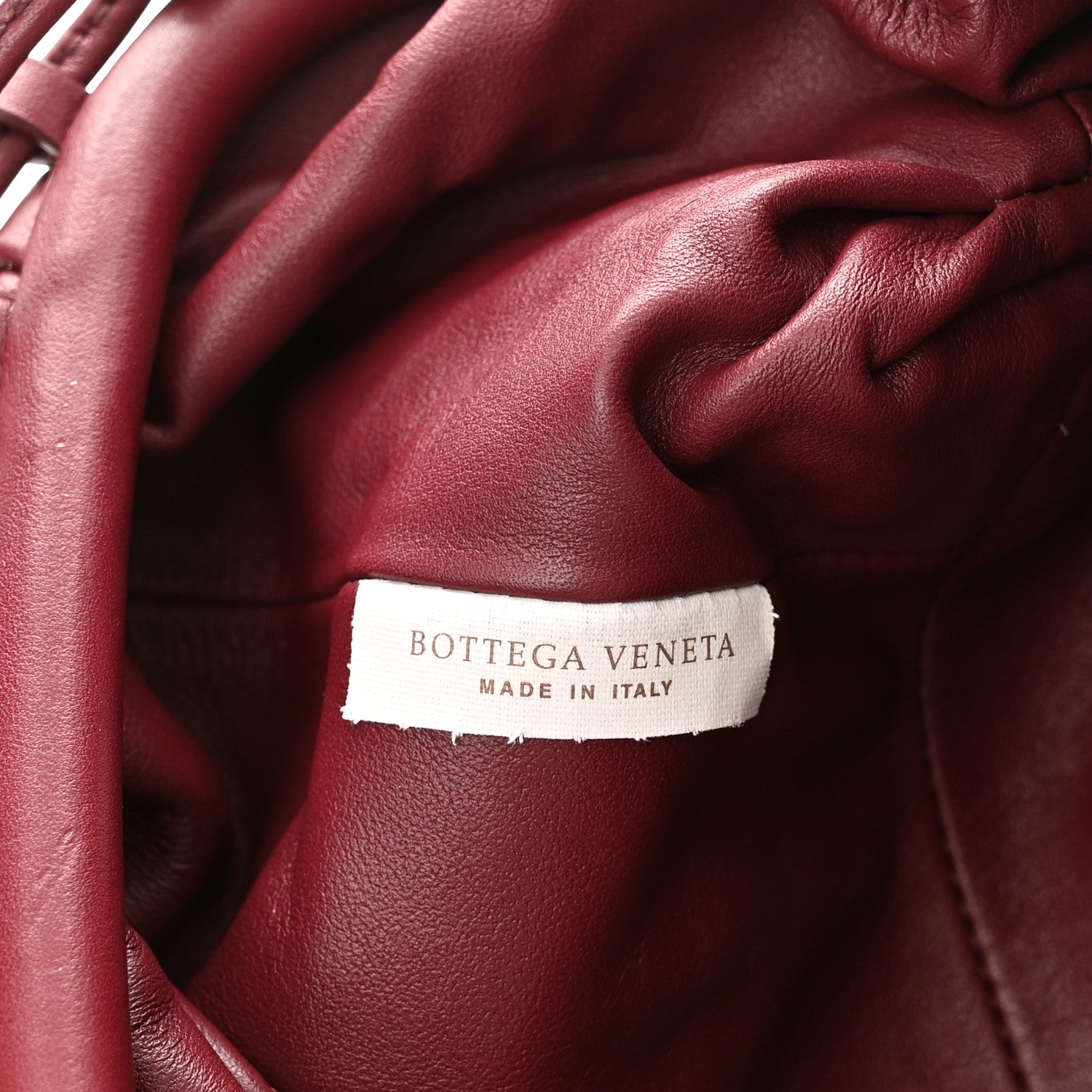 Bottega Veneta Butter Calfskin The Mini Pouch Bordeaux 7 of 11