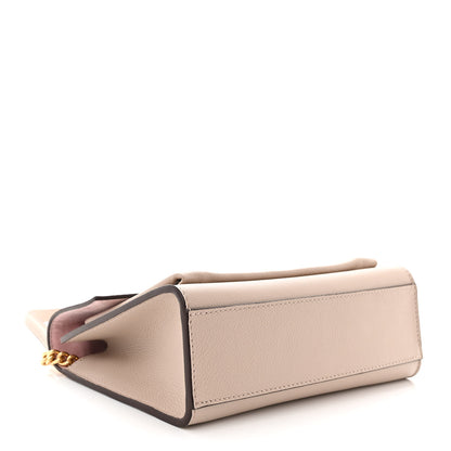 Louis Vuitton Soft Calfskin Mylockme Chain Bag BB Greige 4 of 9