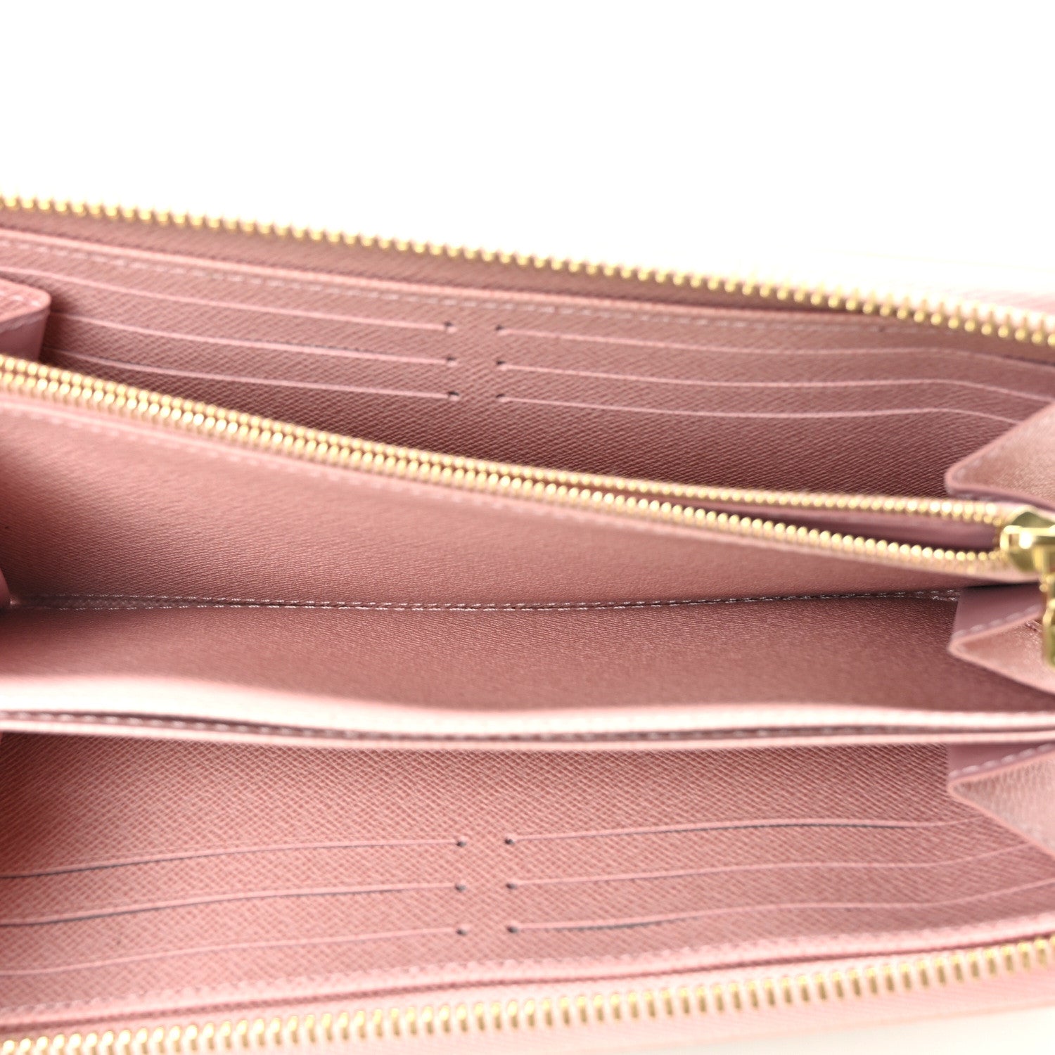 Louis Vuitton Damier Azur Zippy Wallet Rose Ballerine 4 of 8