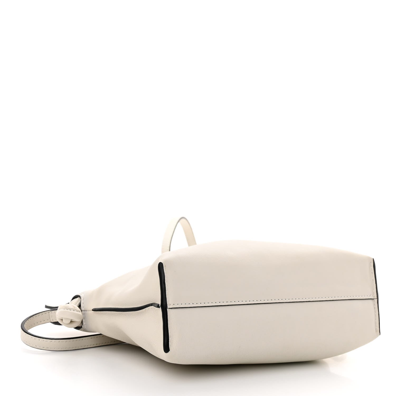 Loewe Calfskin Mini Flamenco Knot Clutch Angora 4 of 9