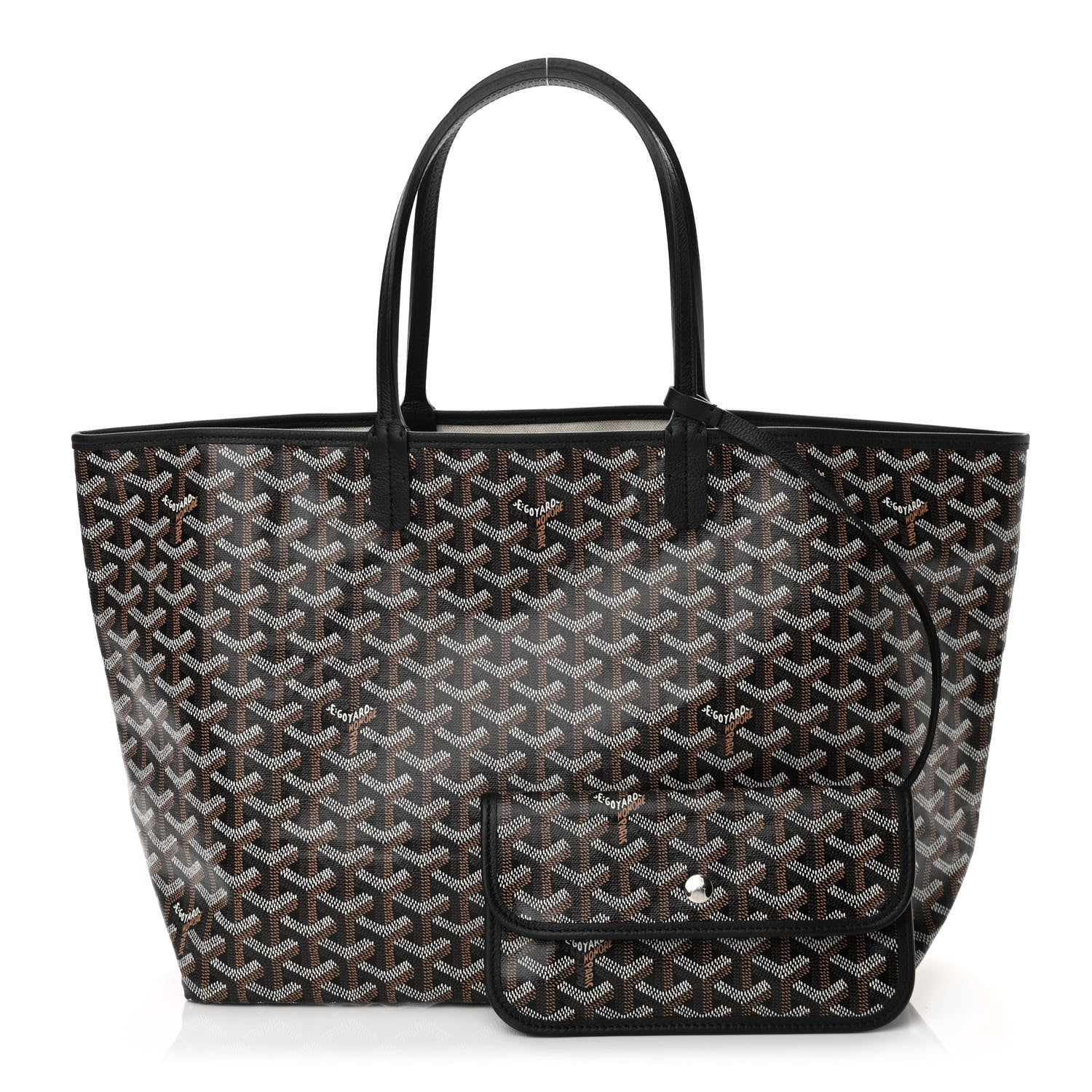 Goyard Goyardine Saint Louis GM Black 1 of 9