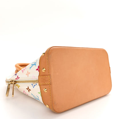 Louis Vuitton Monogram Multicolor Alma PM White 4 of 14