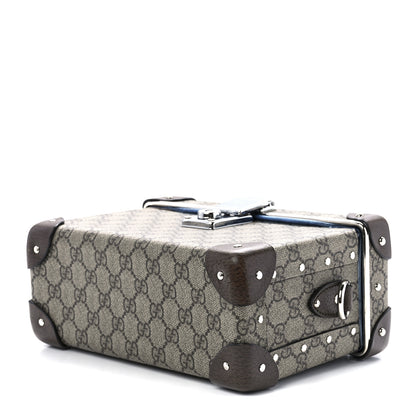 Gucci GG Supreme Monogram Globe-Trotter Beauty Case Brown 9 of 11