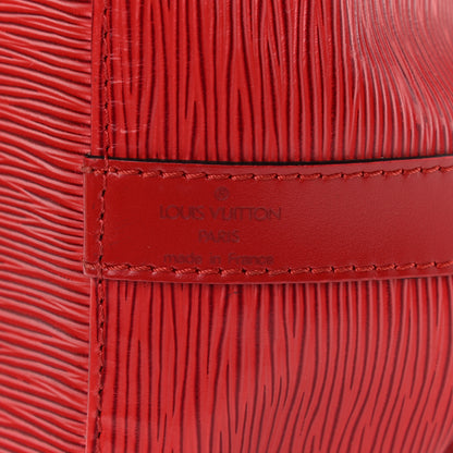 Louis Vuitton Epi Petit Noe Castillan Red 10 of 17