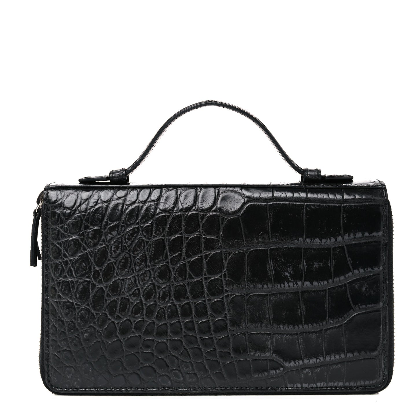 Crocodile Travel Document Case Black