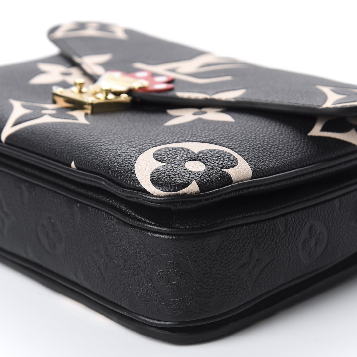 Empreinte Monogram Giant Crafty Pochette Metis Black Creme