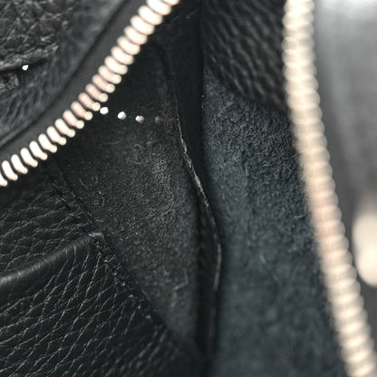 Balenciaga Veau Grana Perforated Blackout Hardware Nano City Black 11 of 11