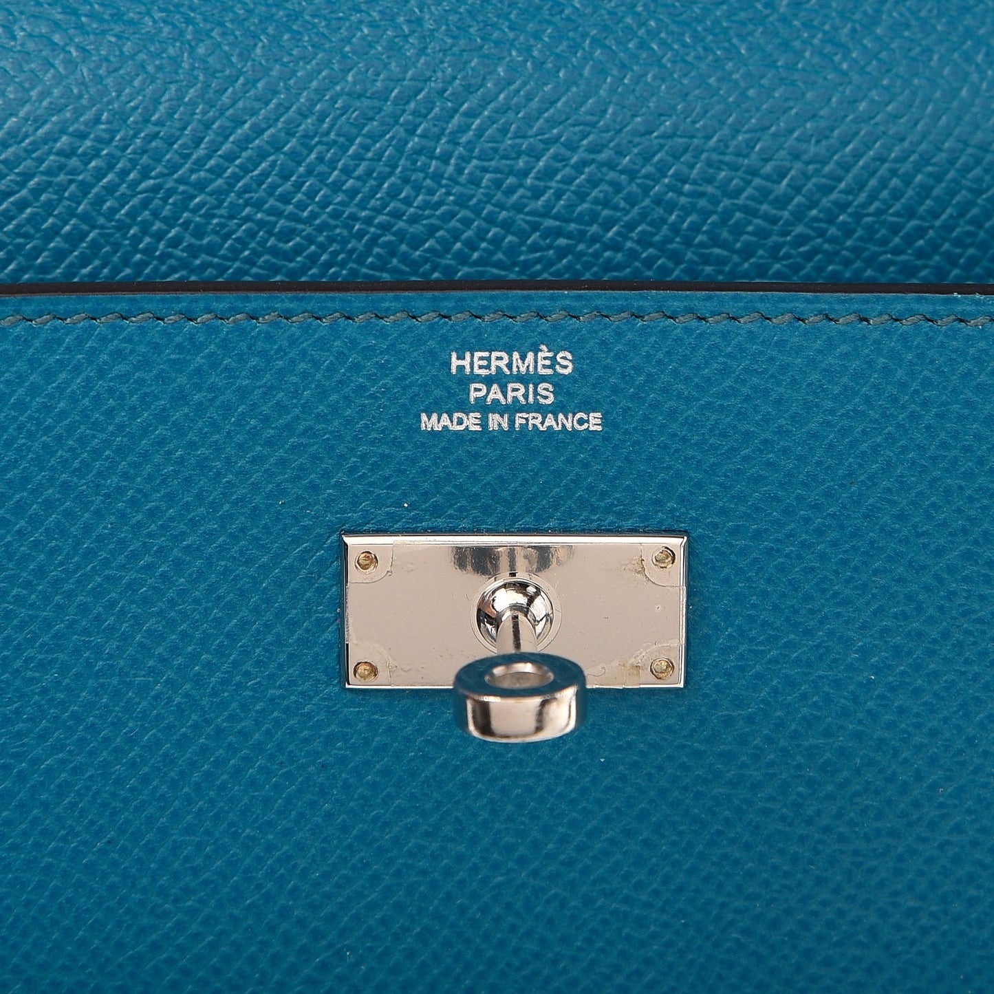 Epsom Kelly Longue Wallet Bleu Izmir