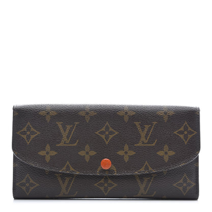 Louis Vuitton Monogram Emilie Wallet Piment 1 of 10