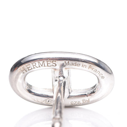 Hermes Sterling Silver TPM Farandole Earrings 3 of 7