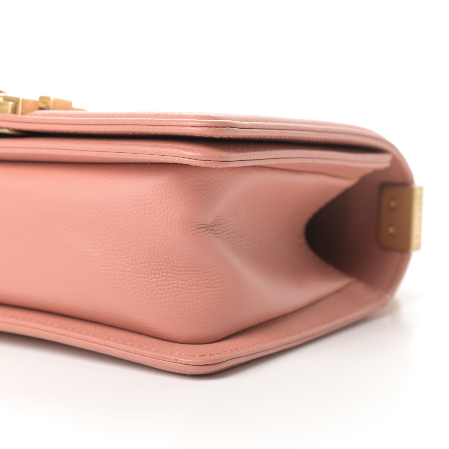 Chanel Caviar Quilted Small Boy Flap Powder Pink 10 of 13