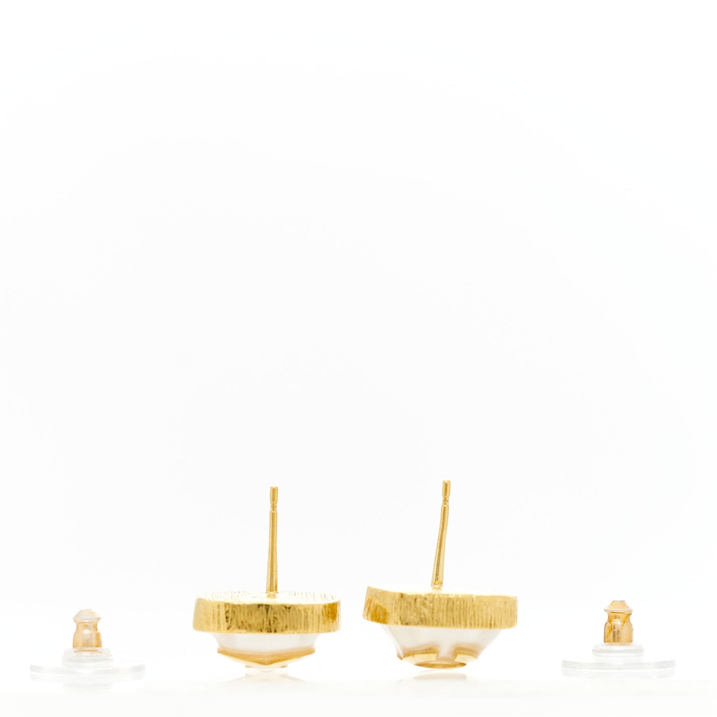 CC Square Earrings Gold