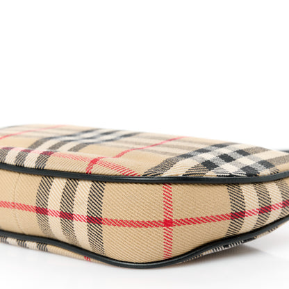 Burberry Vintage Check Calfskin Olympia Slim Pouch Archive Beige 10 of 10
