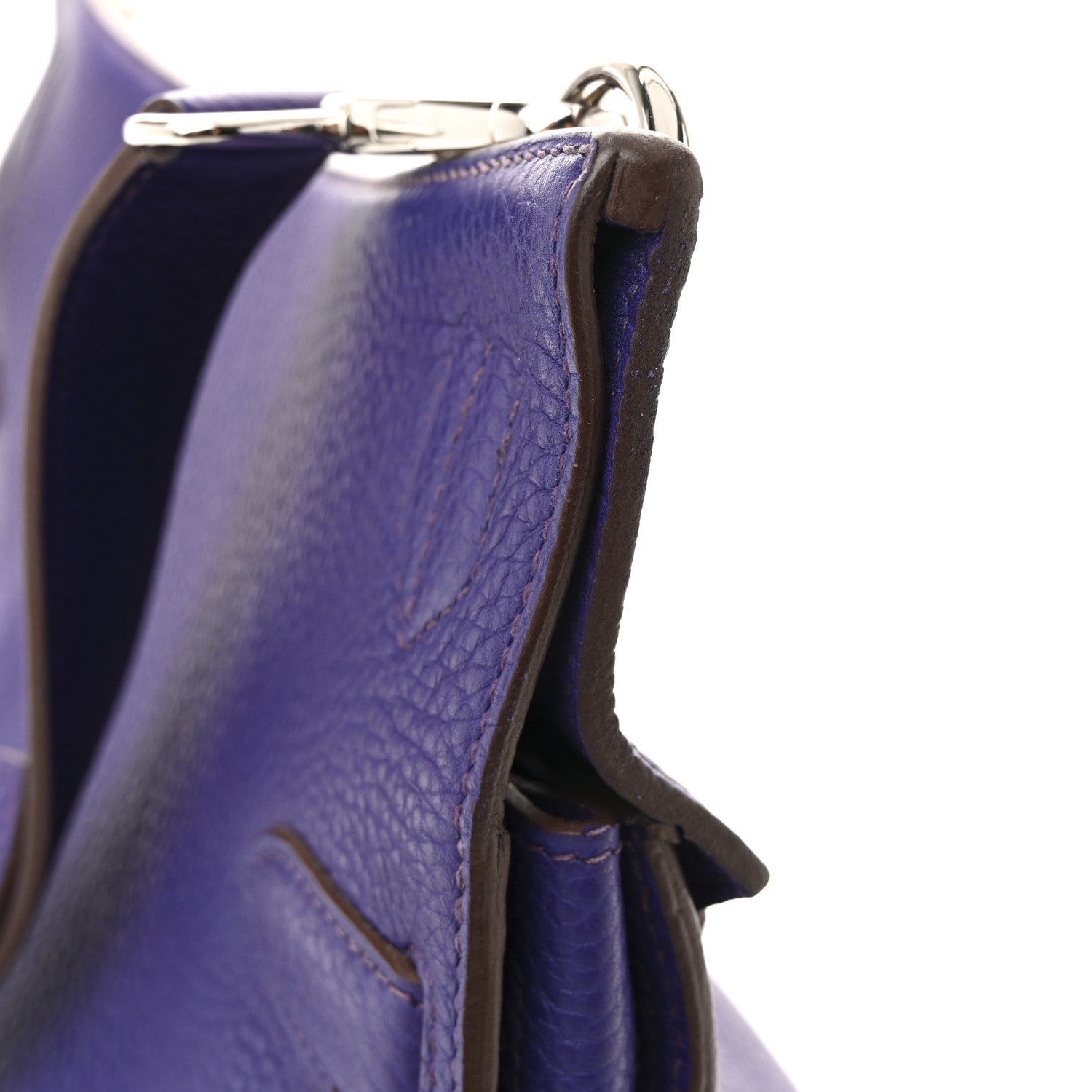 Hermes Taurillon Clemence Jypsiere 34 Iris 13 of 15
