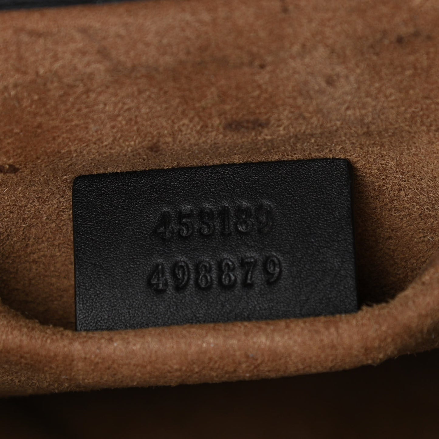 GG Supreme Monogram Web Medium Padlock Messenger Shoulder Bag Black