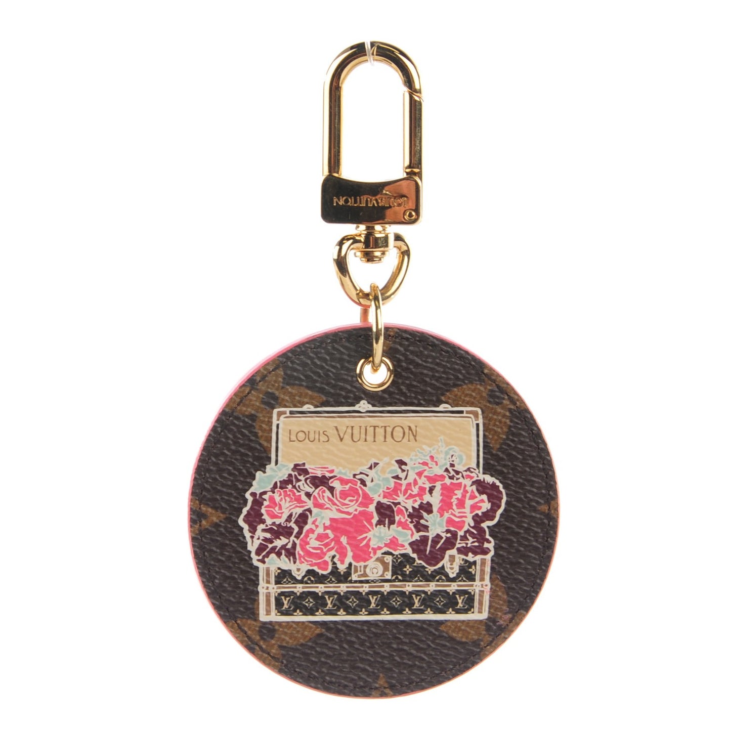 Monogram Illustre Posies Bag Charm