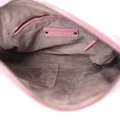 Bottega Veneta Nappa Intrecciato Nodini Crossbody Messenger Rose Pink 6 of 12