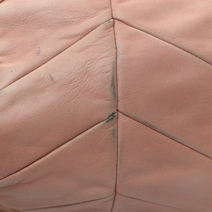 Miu Miu Nappa Chevron Shoulder Bag Pink 11 of 12