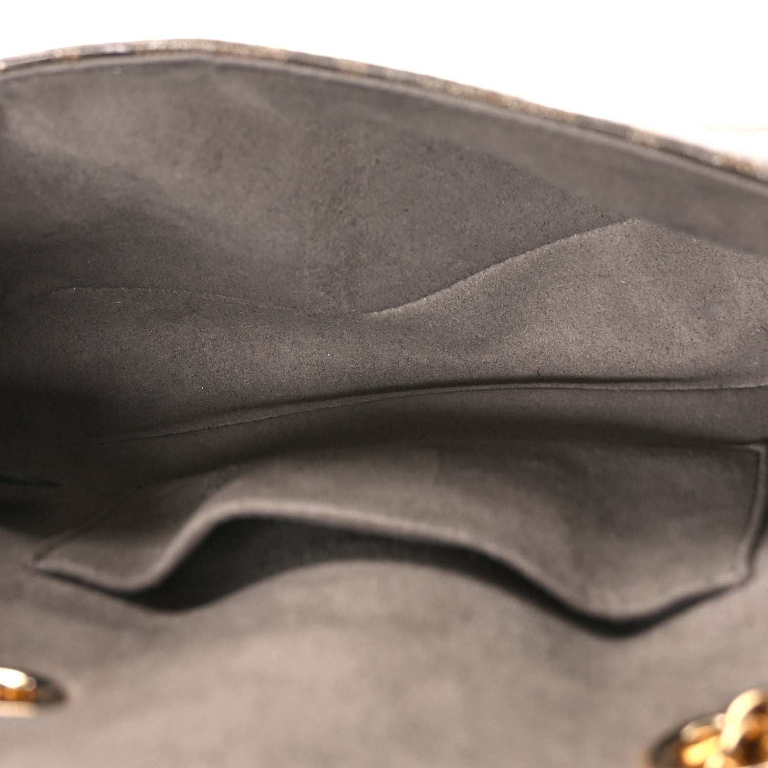 Fendi Glazed Fabric Vitello Century FF 1974 Stamp Patch Mini Double F Crossbody Bag Mogano Panna Black 5 of 10
