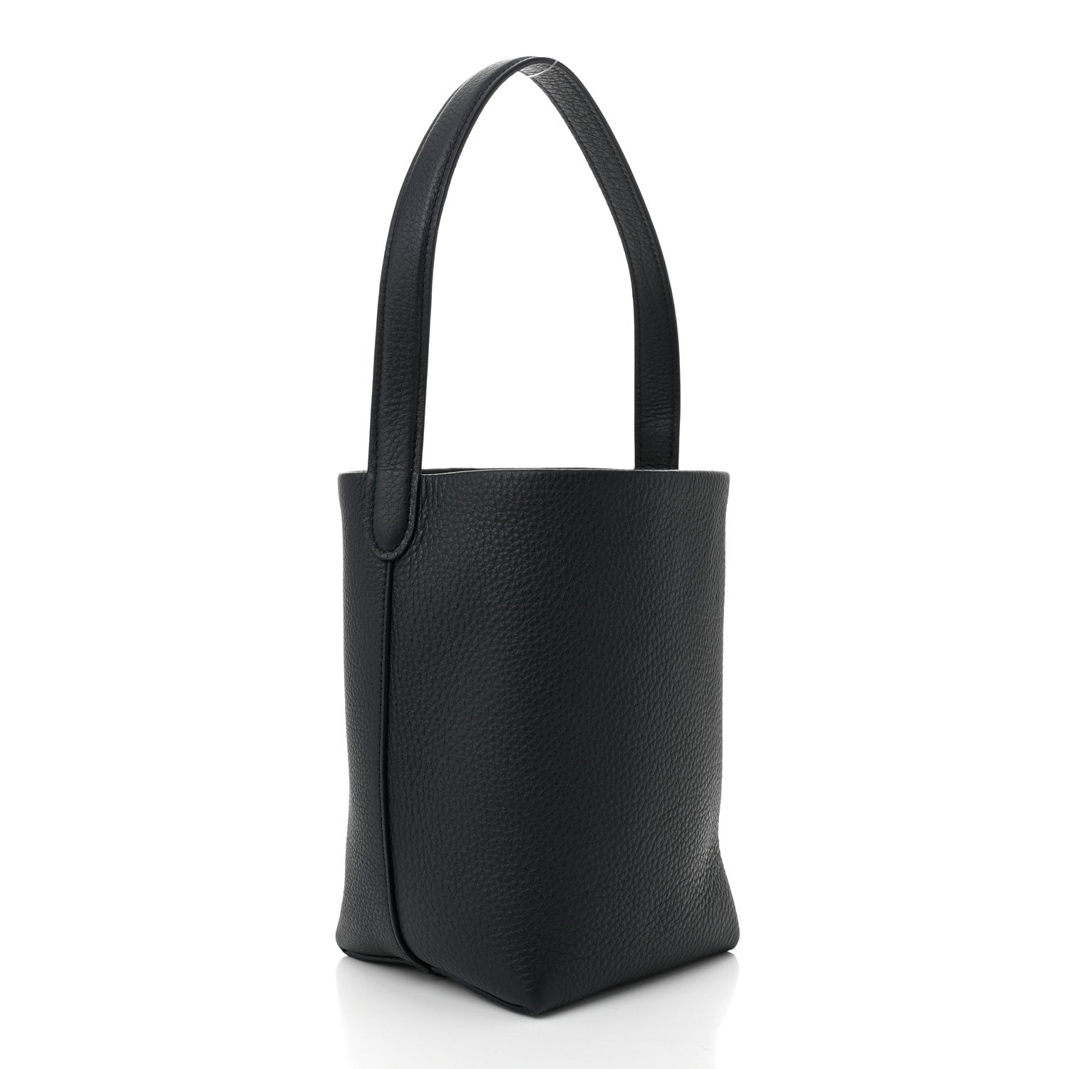 The Row Grained Calfskin Small N/S Park Tote Virginia Blue 3 of 9