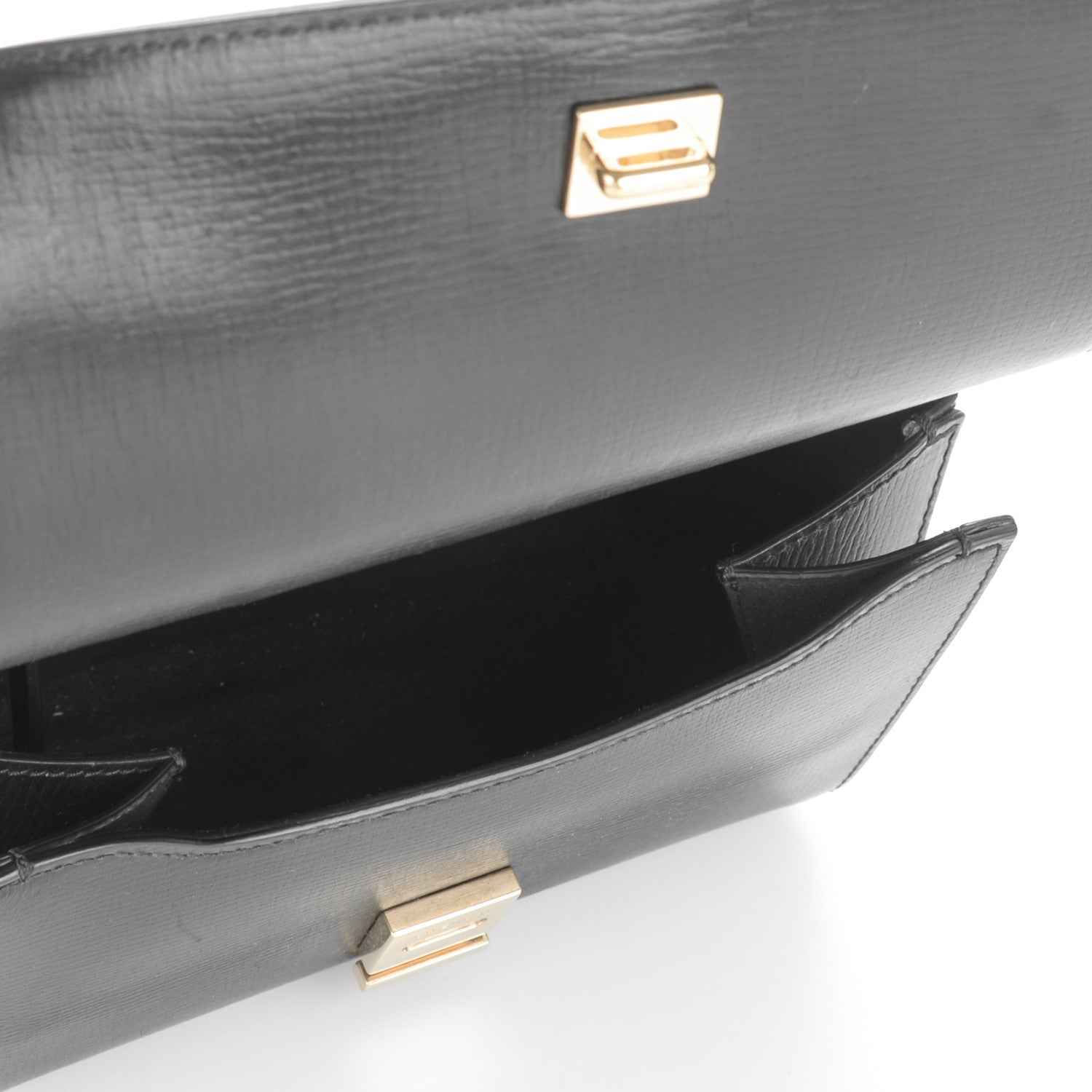 Givenchy Textured Calfskin Mini Pandora Box Chain Crossbody Bag Black 5 of 7